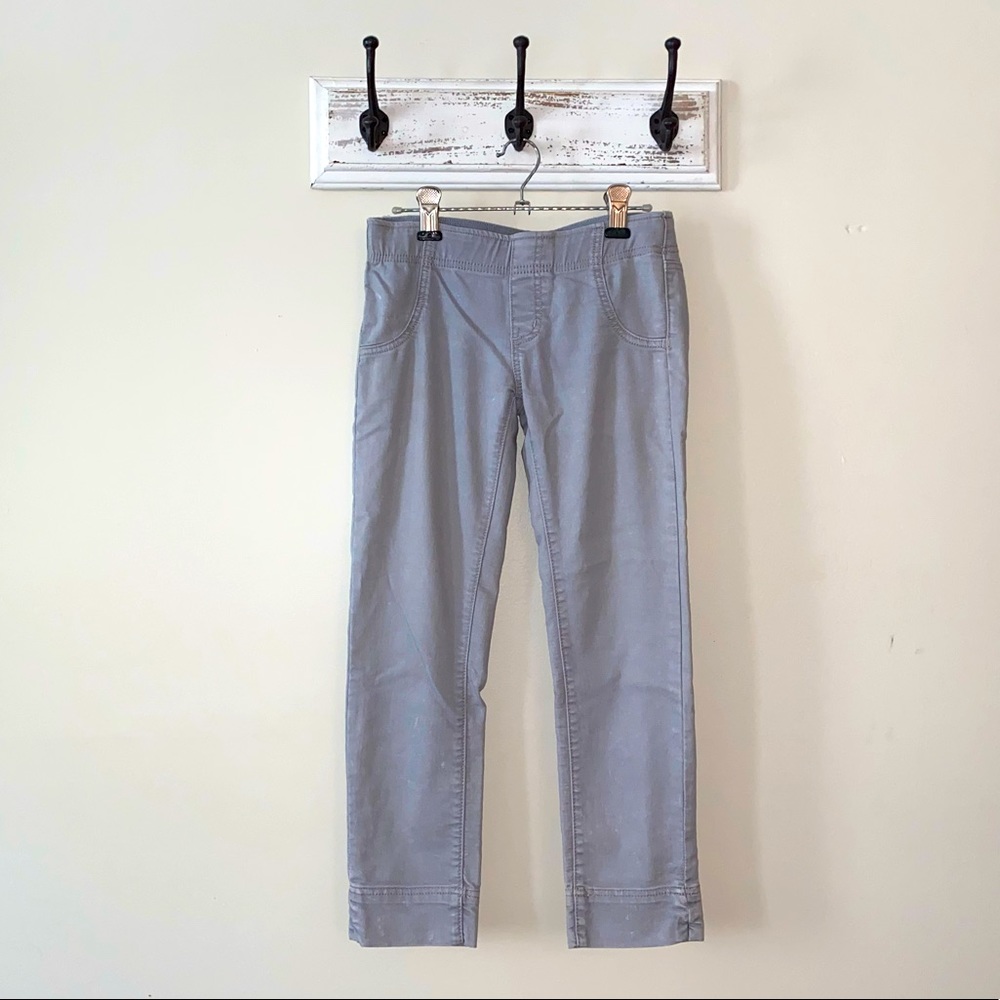 Free People cropped light blue jeans